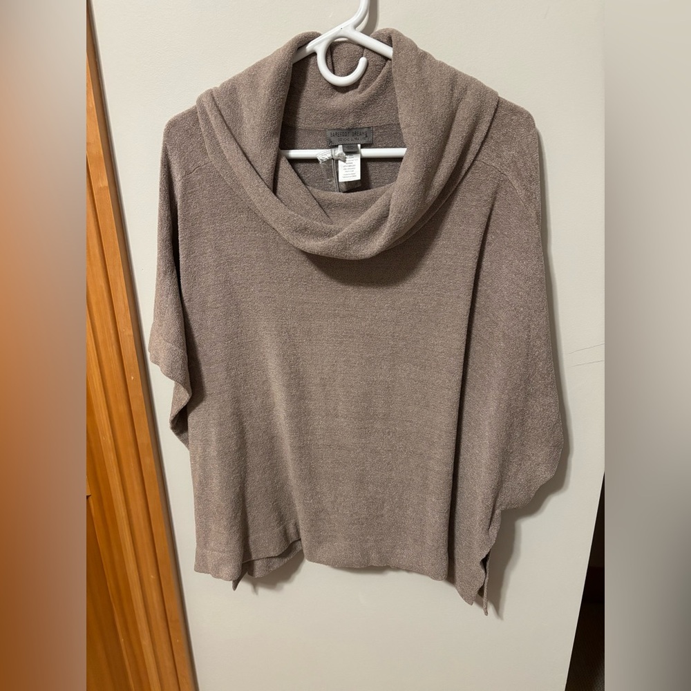 Barefoot Dreams CozyChic Ultra Lite Cowl Neck Poncho